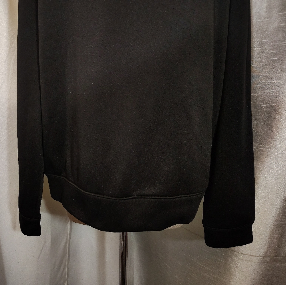 Oregon University Hoodie, C/D Men , Black+Green Satin+Yellow  Logo, Pckts,M - Picture 7 of 11